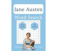 Jane Austen Word Search Puzzle Book: Word Search Puzzles with Easy to Read Print about Jane Austen, Regency Literature and Pride and Prejudice [6x9 ... Gift for Vacations, Holidays and Relaxation