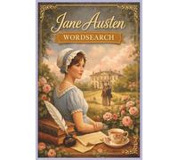 Jane Austen Wordsearch Puzzle Book: Large Print, Volume two, Pride and Prejudice, Regency England, Literary puzzle, Gift, Birthday, Christmas, Stocking stuffer, 6x9 inches, Paperback