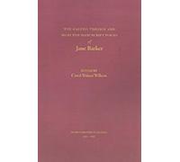 Jane Barker The Galesia Trilogy and Selected Manuscript Poems of Jane Ba (Poche)