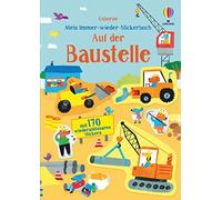 Jane Bingham Jo Mein Immer-wieder-Stickerbuch: Auf der Baustelle: mit 17 (Poche)