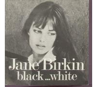 JANE BIRKIN - BLACK...WHITE 7 INCH (7" VINYL 45) FRENCH DESK AND FIELD