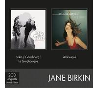 JANE BIRKIN - COFFRET 2CD(BIRKIN/GAINSBOURG:LE SYMPHONIQUE&ARABE 2 CD NEUF