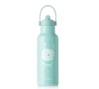 Jané Bouteille Isotherme, Thermos Bébé pour Liquides, 500 ml, Inox, Maintient la Température 24h au froid 12h au chaud, Sans BPA, Beige