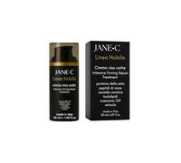JANE·C Ligne Nobilis - Crème Visage Nuit Anti-Rides - Soin Réparateur Raffermissant Intensif K-Beauty, avec Centella Asiatica, Coenzyme Q10, Rétinol - 50 mL - Made in Italy