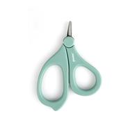 Jané Ciseaux Coupe-Ongles pour Bébé et Nouveau-né, Pointe Arrondie et Lame Courte, Acier Inoxydable, Ergonomiques, avec Capuchon de Sécurité, Vert