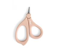 Jané Ciseaux Coupe-Ongles pour Bébé et Nouveau-né, Pointe Arrondie et Lame Courte, Acier Inoxydable, Ergonomiques, avec Capuchon de Sécurité, Rose