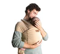 Jané Cocoon Écharpe Porte, Bébé Élastique de la Naissance jusqu'à 20 kg avec Sac de Transport, 5 m de Long, Méthode Kangourou, Convient aux Bébés Prématurés, Beige