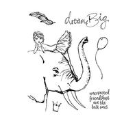 Jane Davenport Whimsical & Wild Collection Clear Stamps Set-Elephant Dream