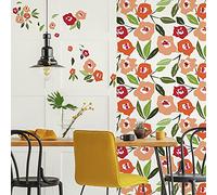 JANE DIXON RoomMates Sticker repositionnable, Vinyle, Multicolore, 4 Feuilles de 22,9 x 44,1 cm