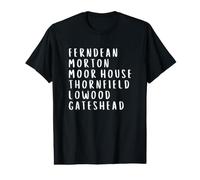 Jane Eyre Charlotte Bronte Lieux de Romans T-Shirt Graphique avec Valeur