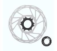 Jane Eyre Disque de frein de vélo rotor 160mm disque de frein à disque de verrouillage central avec couvercle de verrouillage adapté aux vélos de route et aux vélos de montagne