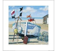 Jane Hewlett (Windy Day 40 x 40 cm Toile Imprimée