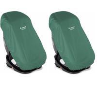 Jané Housse de Siège Auto Anti-UV Universelle pour Groupes 0 1 2 3, Multi Taille iSize, Vert (Lot de 2)