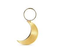 Jane Kønig Big Half Moon Creole Boucle d'oreille Unique Argent BHMC-XJK24-1-G - Femme - Argent 925