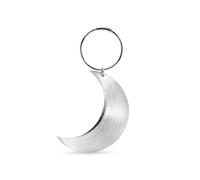 Jane Kønig Big Half Moon Creole Boucle d'oreille Unique Argent BHMC-XJK24-1-S - Femme - Argent 925