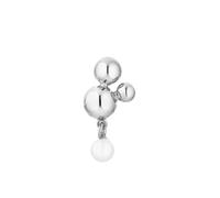 Jane Kønig Boucles d'oreilles 'Atomic' argent / blanc perle, Taille One Size