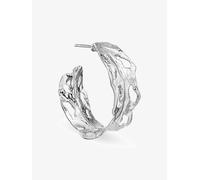Jane Kønig Boucles d'oreilles 'Big Leaf' argent, Taille One Size