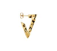 Jane Kønig Bruised Triangle Boucle d'oreille Unique Argent BTH-SS23-G - Femme - Argent 925