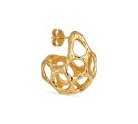 Jane Kønig Chunky Space Boucle d'oreille Unique CSE-AW23-G-Left - Femme - Argent 925