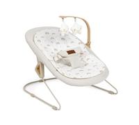 Jané Light, Transat Bébé dès la Naissance, Transat Ultraleger avec Balancement Naturel, Arche de Jeux et Réducteur, Housse Déhoussable et Lavable, Beige