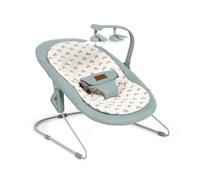 Jané Light, Transat Bébé dès la Naissance, Transat Ultraleger avec Balancement Naturel, Arche de Jeux et Réducteur, Housse Déhoussable et Lavable, Vert