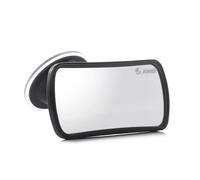 Jané Miroir Bébé Voiture Frontal, Rotation 360°, Fixation Ventouse, Verre Anti-Éclats, Réglable