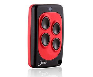 Jane Q - Télécommande universelle à quartz 30,900 MHz, 5 couleurs disponibles 4 canaux, compatible avec Came TOP304 touches vertes, Came TOP3022 touches grises, Aprimatic TG3 TG4M touches orange, Novotecnica Bit V2, Bit VT4, Sea 30,900 touches vertes