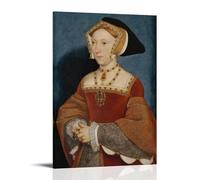 Jane Seymour, Queen of England par Hans Holbein The Younger Poster Impression sur toile Décoration d'intérieur moderne Idée cadeau 30 x 45 cm