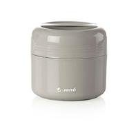 Jané Thermos pour bouillie, capacité 55 cl, passe au micro-on4s et au congélateur, jusqu'à 4 heures, Gris