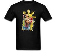 Jane Tobey Funny on Discount Manny Boxing Pacquiao Philippines Men's T Shirts Manches Courtes(Medium)
