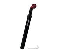 JaneEyre Tige de Selle à Ressort-Federsattelstütze,Tige de Selle de vélo Suspendue,Tube de Selle Aluminium Amortisseur,diamètre 27.2mm/30.8mm/31.6mm, Longueur 350mm(Rouge 31,6mm)
