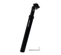 JaneEyre Tige De Selle Amortisseur, Tige de Selle Suspendue à Ressort, Amortisseur de Selle diamètre 27.2/30.8/31.6mm pour vélo électrique/VTT/VTC/vélo de Ville（Noir 31,6mm）