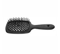 Janeke Petite Brosse à Cheveux Superbrush Noire, Compacte et Élégante