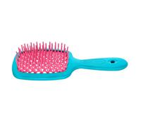 Janeke Petite Brosse Superbrush Rose-Bleu Cheveux Haute Qualité