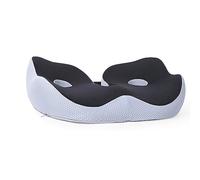 Janemiri Coussin de siège, coussin de siège pour soulager les douleurs au dos et aux fesses, coccyx, hanches, ischio-jambiers, soutien de la posture - Oreiller confortable en mousse à mémoire de forme