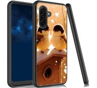 JANENFNA Coque Samsung Galaxy A18 5G Slim Flexible TPU Cover | Le nichoir à oiseaux Two Birds apporte un look distinctif, tandis que le design fin en TPU amortit les chocs quotidiens sans
