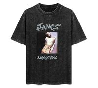 Jane's Addiction Perry Farrell Alternative Porno for Pyros Mens T-Shirt Casual Cotton Unisex Black Tees Tops L