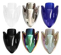 JaneShop Déflecteurs de Pare-Brise de Moto Double Bubble Écran de Motocyclette Airflow Fit pour Replacement for Kawasaki Z1000 2003-2006 (Chrome)