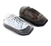 JaneShop Moto LED feu arrière intégré feu stop clignotant feu arrière adapté pour Yamaha FAZER FZ1 2006-2015 FZ8 2010-2015 (Smoke)