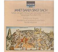 Janet Baker - Janet Baker Singt Bach - Sehet, wir gehn hinauf gen Jerusalem BWV 159* Vergnügte Ruh BWV 170 [Vinyl LP]