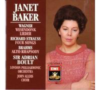 Janet Baker - Wagner: Wesendonk Lieder / Strauss / Brahms (UK Import)