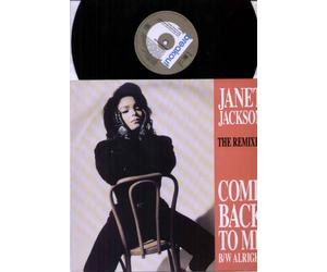 Janet Jackson - Janet Jackson - Come Back To Me / Alright - [12"]
