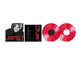 Janet Jackson - Number Ones "LP edition , 12 tracks” - Exclusive Limited Edition Translucent Red Colored 2x Vinyl LP