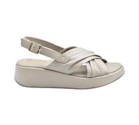 Janet & Janet - Sandales plates - Femme - Chaussures - Gris - Taille: 40 EU