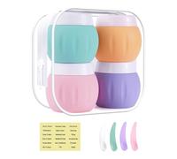Janety Contenants de Voyage pour Produits de Toilette 4PCS