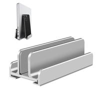 Janety Vertical Laptop Stand Vertical Door Laptop Desk | Vertical Aluminium Laptop Stand for Laptops, MacBook Air/Pro, Samsung