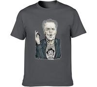 JANGJWEE balloo Jack in The Box Addict Trending Kendall Inspired Designer Food Fan T Shirt Black Manches Courtes(X-Large)