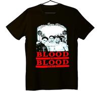 JANGJWEE Blood in Blood Out T Shirt Fashionable Men's d T Shirts American Men T Shirt for Dad Friend(1) Manches Courtes(Small)