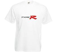JANGJWEE Civic Type R T-Shirt Various Sizes & Colours Car Enthusiast EP3 Style Logo T-Shirts à Manches Courtes(Small)