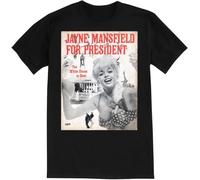 JANGJWEE Jayne Mansfield - Premium Men's Crewneck T-Shirt Manches Courtes(Medium)